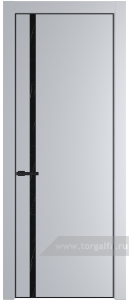 21PA Неро мрамор с профилем Черный матовый RAL9005