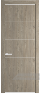 15NE с кромкой Белый матовый RAL9003