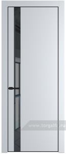 18PA Зеркало Grey с профилем Черный матовый RAL9005