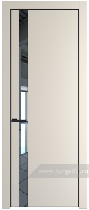 18PA Зеркало с профилем Черный матовый RAL9005