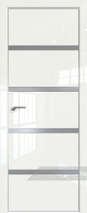 23LE Lacobel Серебряный лак с кромкой Матовая