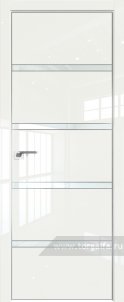 23LE Lacobel Белый лак с кромкой Матовая