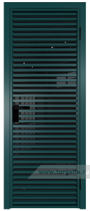 Алюминиевая 12AG с профилем Зеленый матовый RAL6004