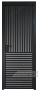Алюминиевая 17AG с профилем Черный матовый RAL9005