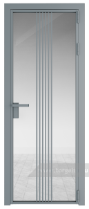 Алюминиевая 18AG с профилем Серебро