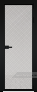 Алюминиевая 1AX с профилем Черный матовый RAL9005