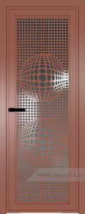 Алюминиевая AGP 1 с профилем Бронза с рисунком 3