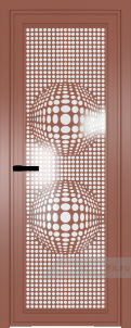 Алюминиевая AGP 1 с профилем Бронза с рисунком 3